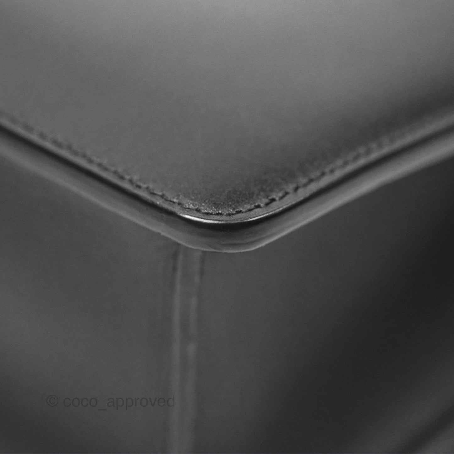 Dior 30 Montaigne Bag Black Box Calfskin