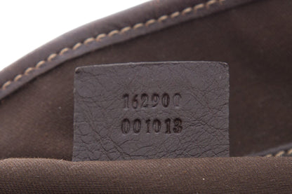 Gucci Brown Monogram Pelham Hobo Handbag