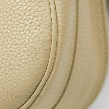 Christian Dior Medium Bobby Flap Beige Grained Calfskin