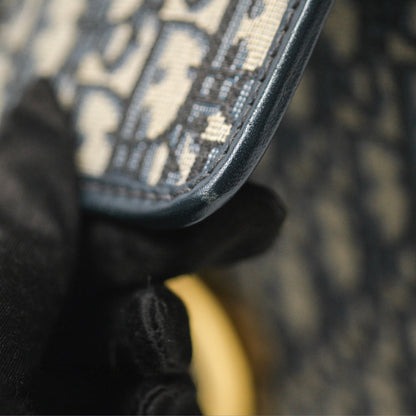 Dior 30 Montaigne Bag Navy Dior Oblique Jacquard
