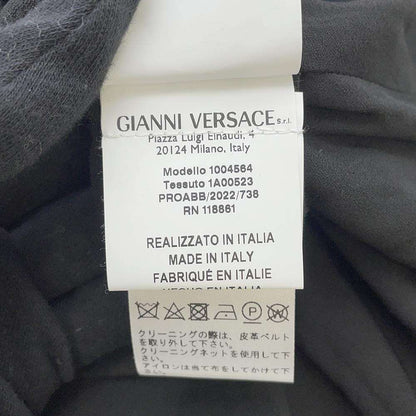 FENDI Fendace dress Size 36 Black Rayon96% Polyurethane4%