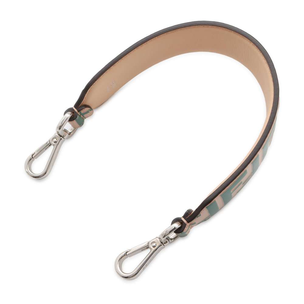 FENDI Strap You Mini Green/Pink 8AV105 Leather