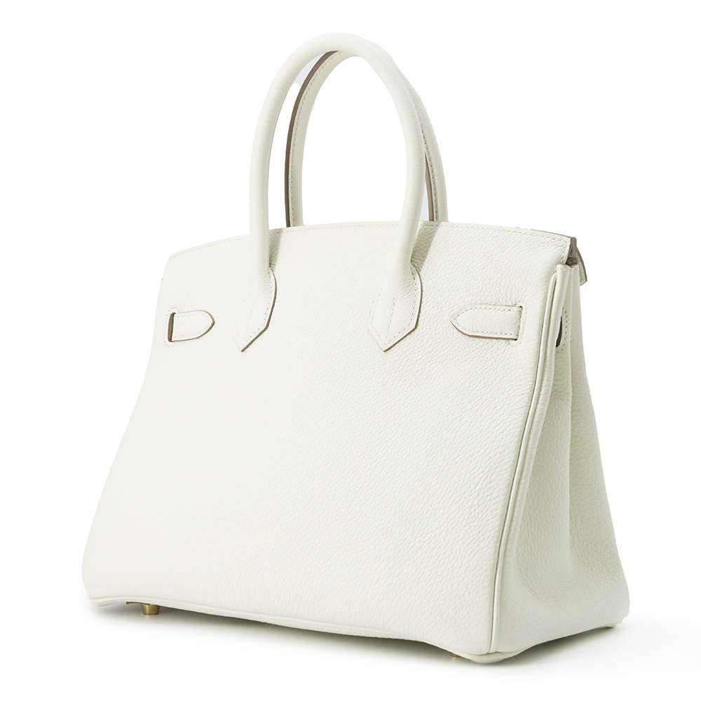 HERMES Birkin mushroom Togo Leather Size 30
