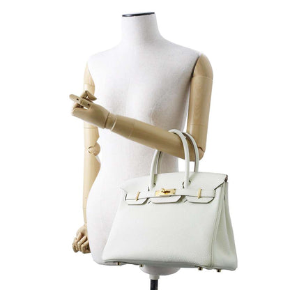 HERMES Birkin mushroom Togo Leather Size 30