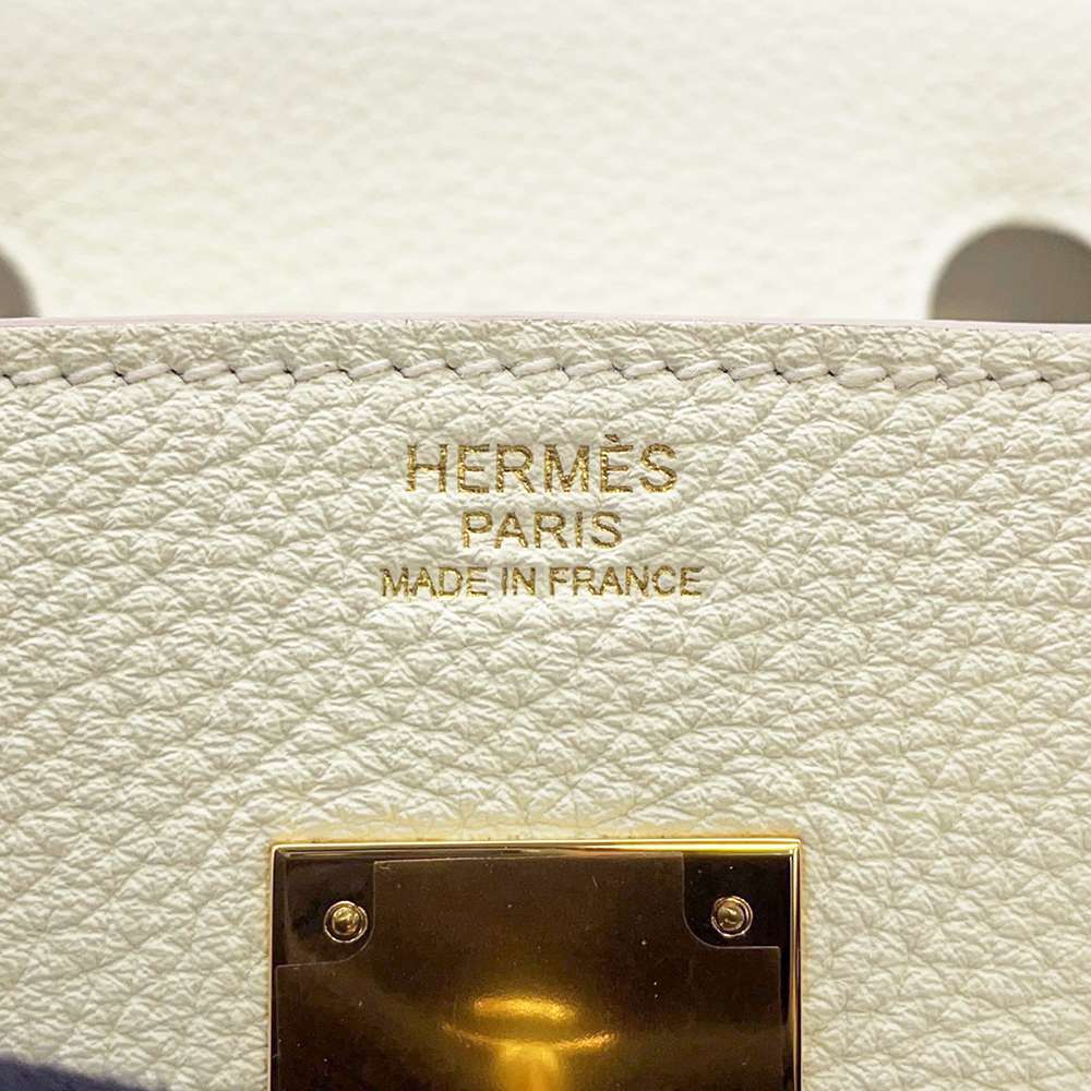 HERMES Birkin mushroom Togo Leather Size 30