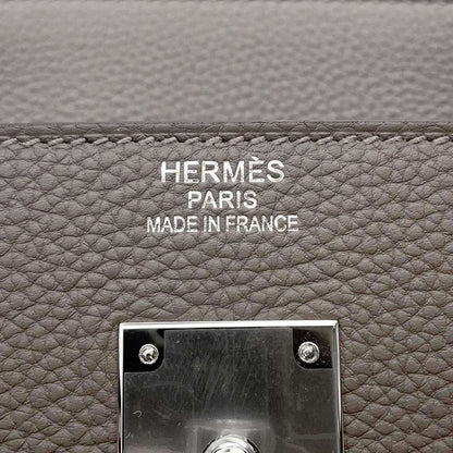 HERMES Birkin Gris Meyer Togo Leather Size 40