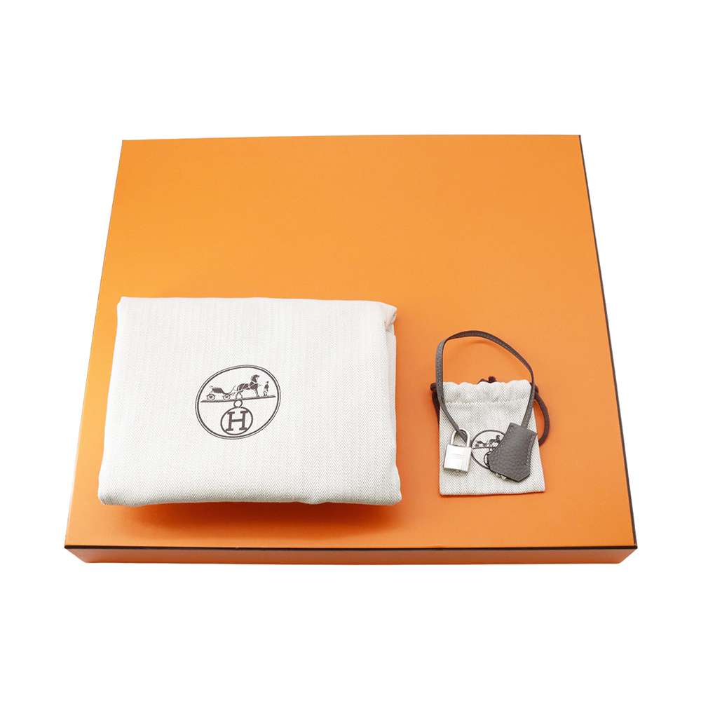 HERMES Birkin Gris Meyer Togo Leather Size 40