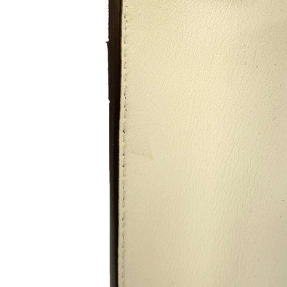 FENDI Peekaboo ISeeU Antonio Lopez White/Brown/Beige 8BN321 Leather suede Size Medium