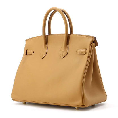 HERMES Birkin Sesame Swift Leather Size 25