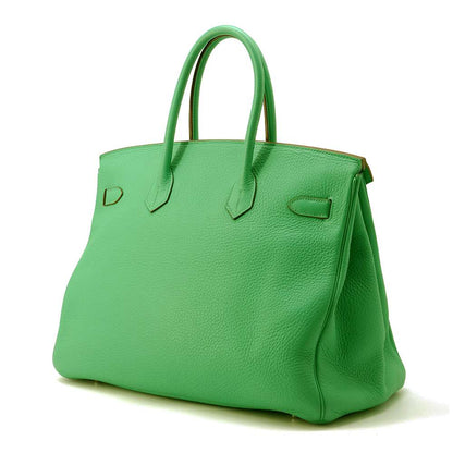 HERMES Birkin Bamboo Taurillon Clemence Size 35