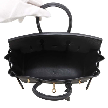 HERMES Birkin Black Togo Leather Size 25