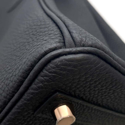 HERMES Birkin Black Togo Leather Size 25