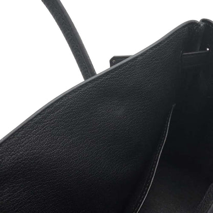 HERMES Birkin Black Togo Leather Size 25
