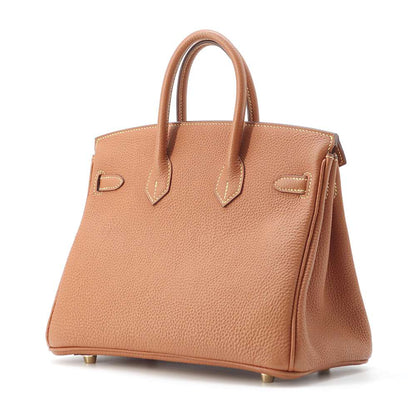 HERMES Birkin SPO Gold/Lime Togo Leather Size 25