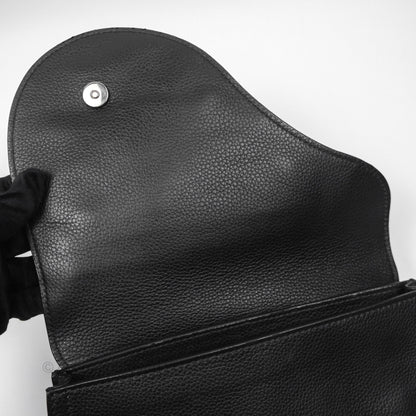 Dior Men's Saddle Bag Black Calfskin