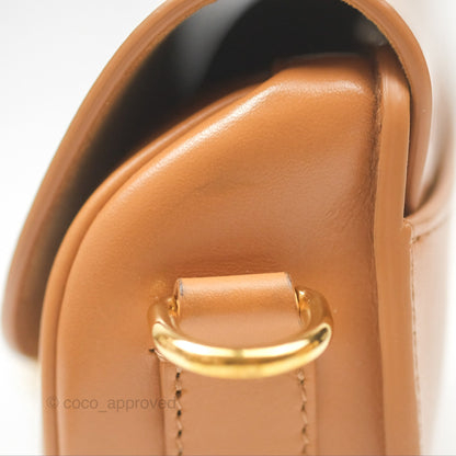 Christian Dior Bobby East-West Bag Calfskin Camel