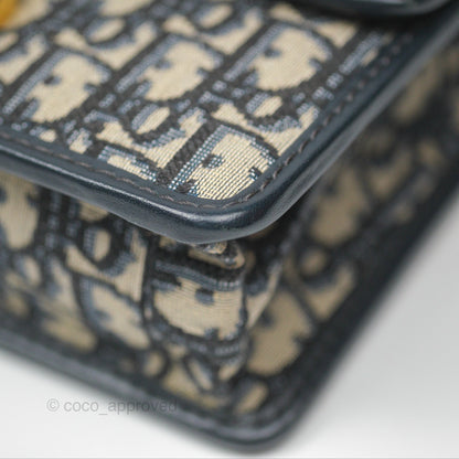 Dior 30 Montaigne Bag Navy Dior Oblique Jacquard