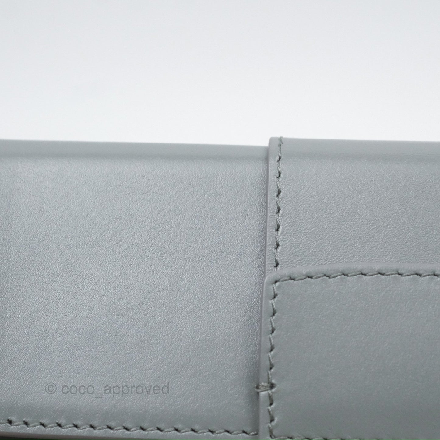 Christian Dior 30 Montaigne Box Bag Grey Calfskin