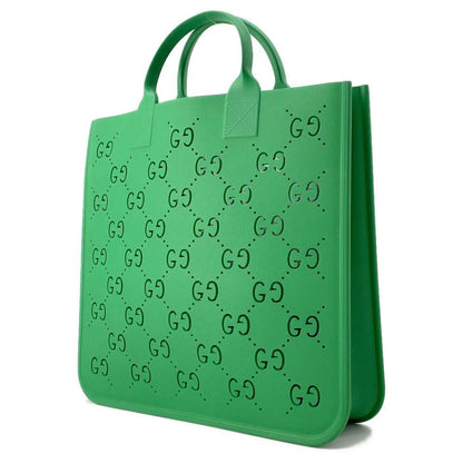 GUCCI Children's Tote Bag Green 679365 Rubber