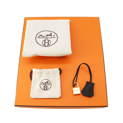 HERMES Birkin Black Togo Leather Size 25