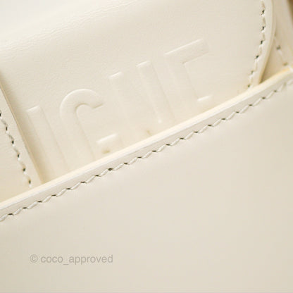 Christian Dior 30 Montaigne Box Bag White Calfskin
