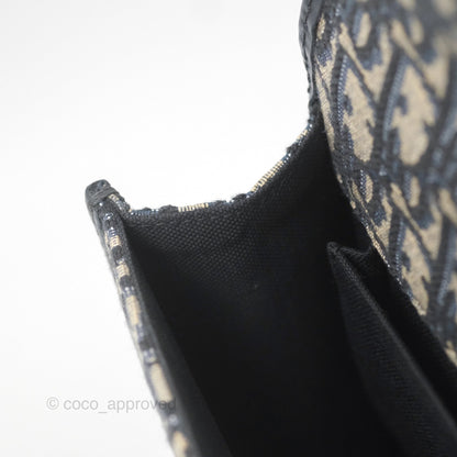 Christian Dior Small 30 Montaigne Bag Blue Dior Oblique Jacquard
