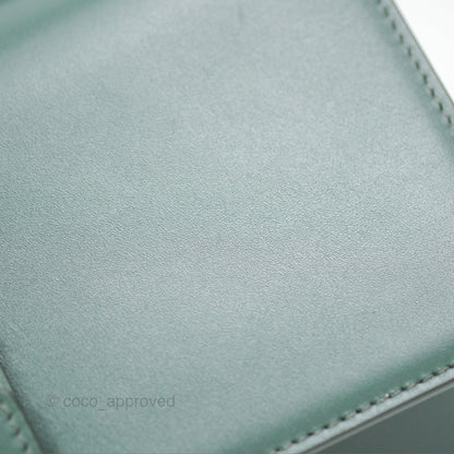Dior 30 Montaigne Bag Teal Green Box Calfskin