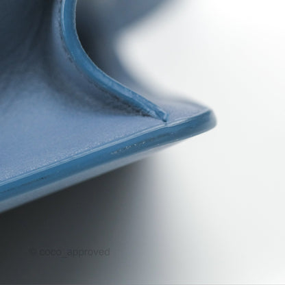 Dior 30 Montaigne Bag Blue Box Calfskin