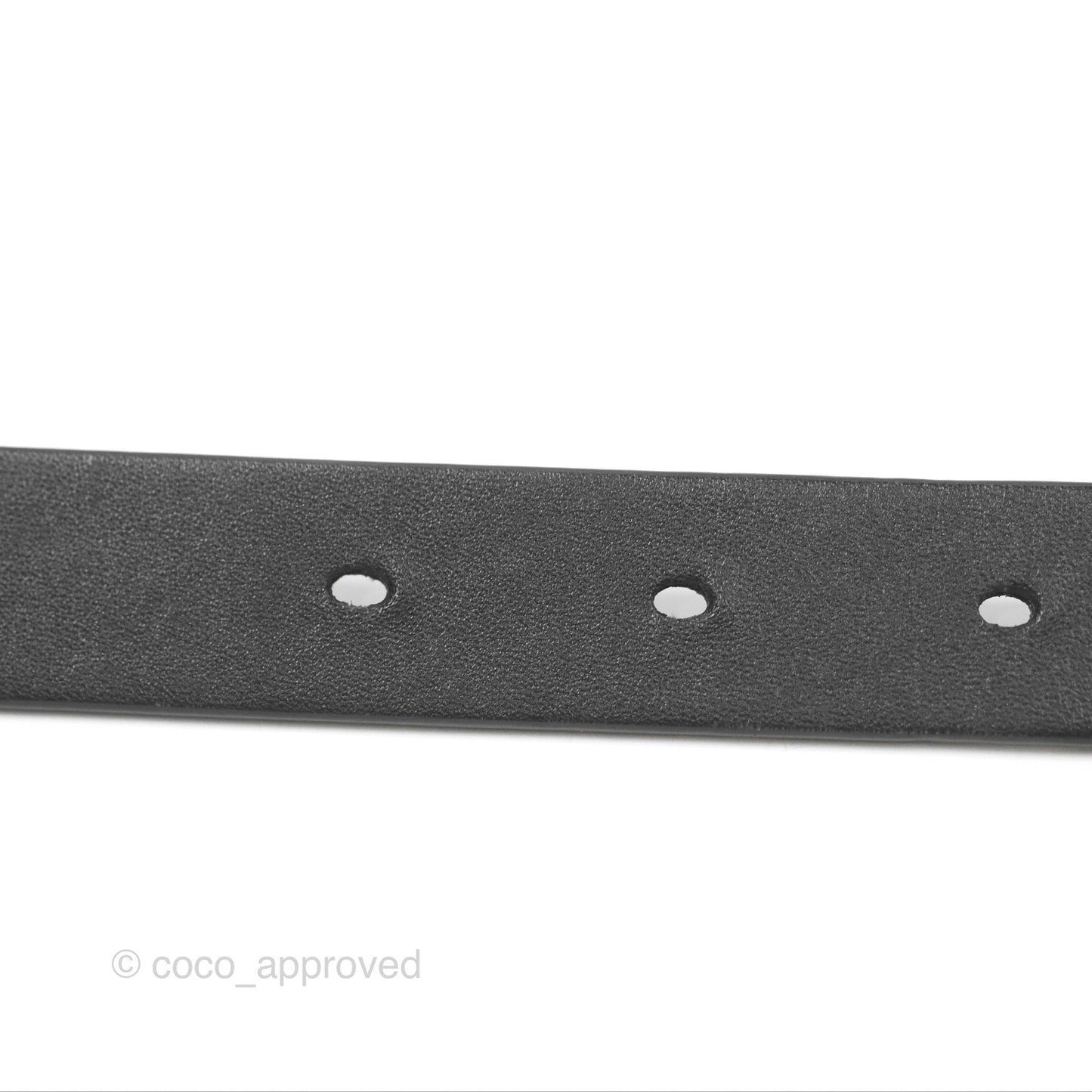 Dior Saddle Belt Black Ultrasmooth Calfskin Antique Gold 20mm