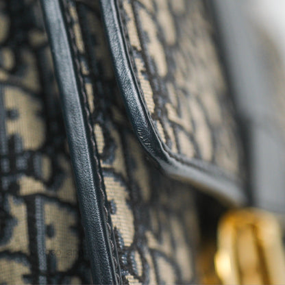 Dior 30 Montaigne Bag Navy Dior Oblique Jacquard