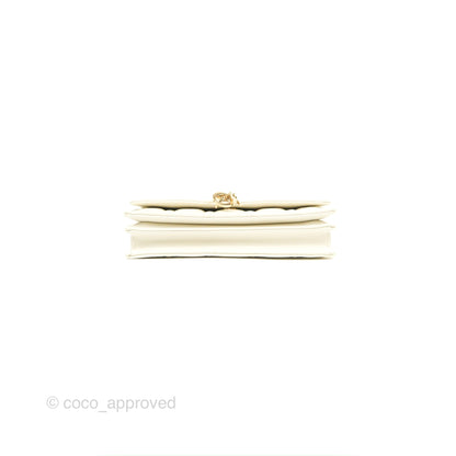 Dior Miss Dior Mini Bag Ivory White Cannage Lambskin