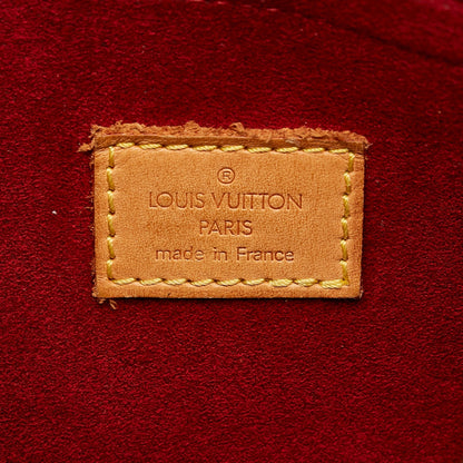 LOUIS VUITTON Monogram Croissant MM Brown