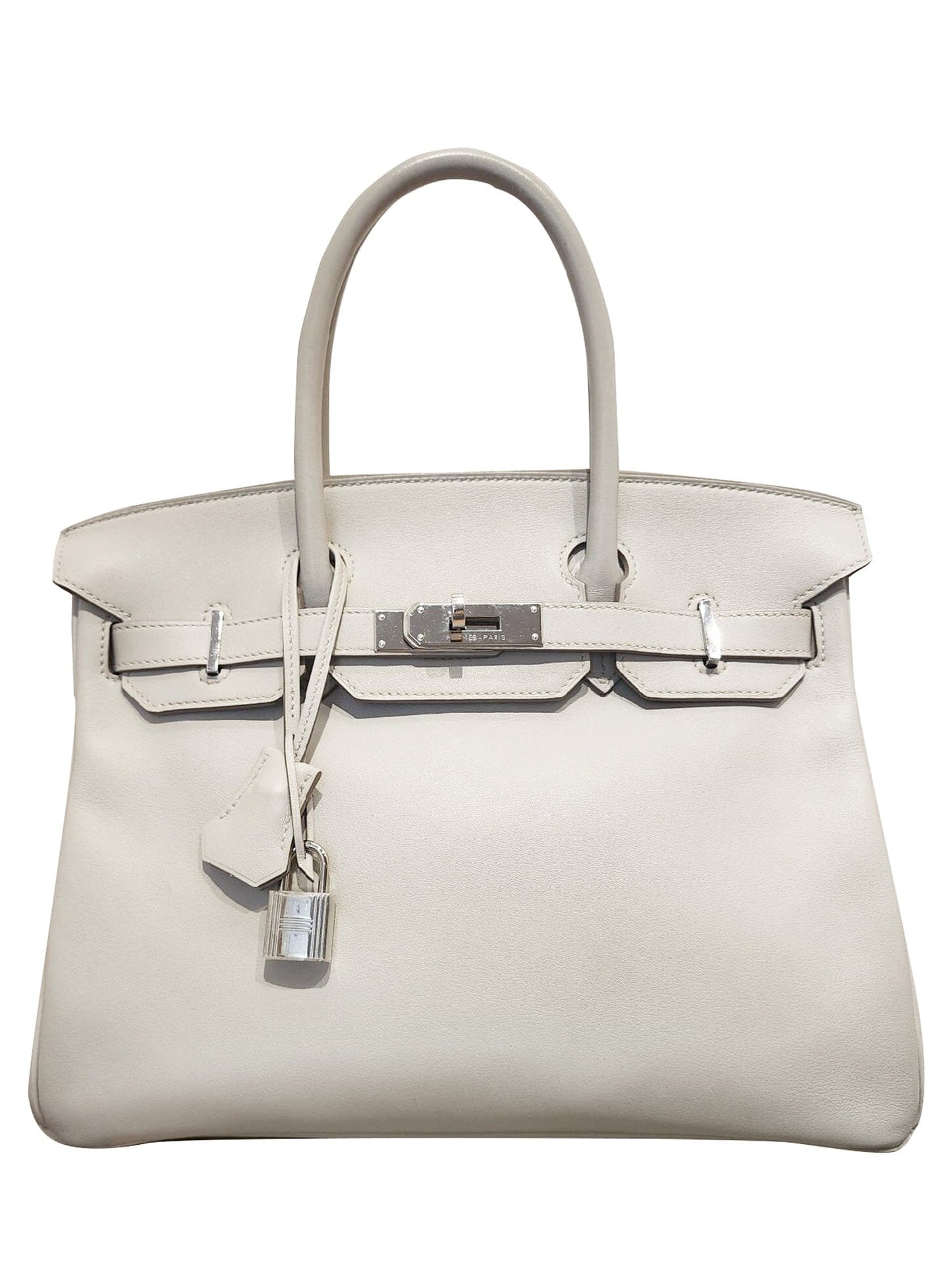 Hermès Gris Perle 30 cm Birkin Handbag