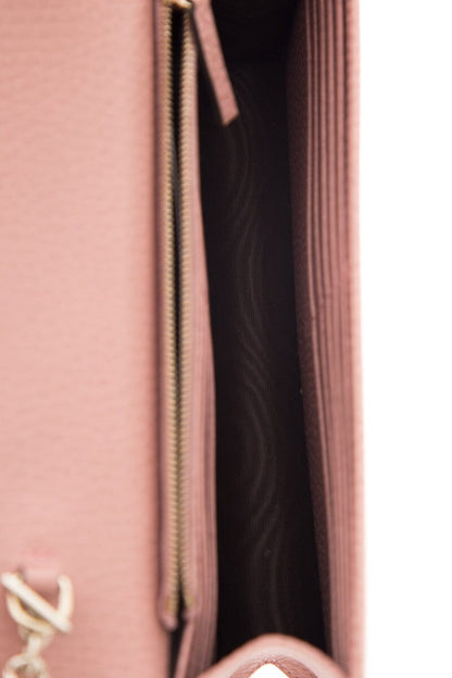 Gucci Pink Leather Interlocking G Cross-Body