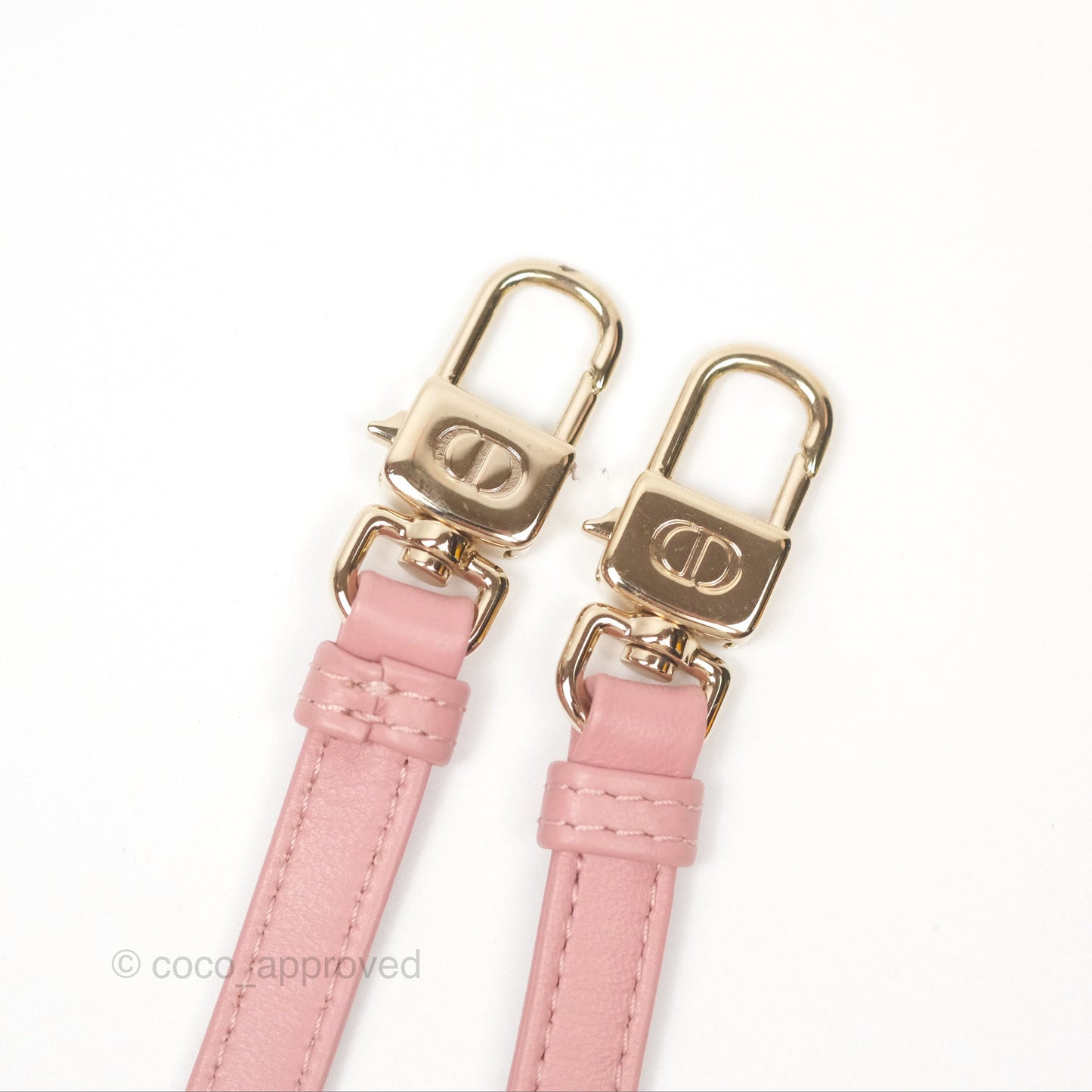 Christian Dior Lady D-Joy Micro Bag Antique Pink Lambskin Heart Quilted
