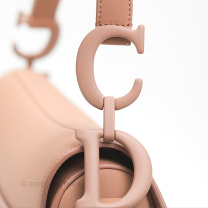 Christian Dior Saddle Bag Blush Ultramatte Calfskin
