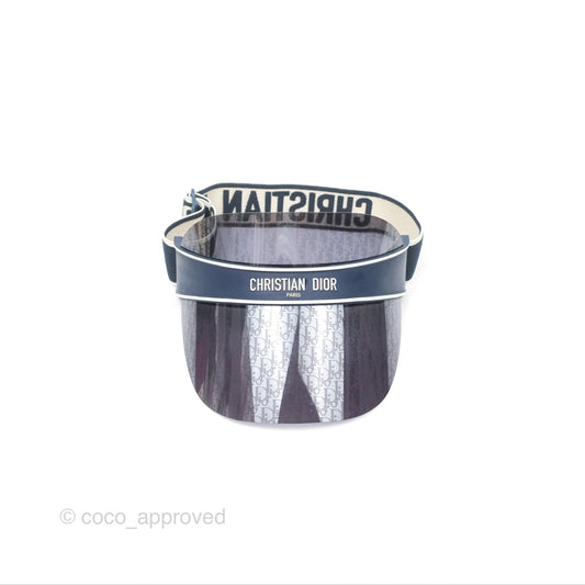 Christian Dior Diorclub V1U Dior Blue Oblique Visor