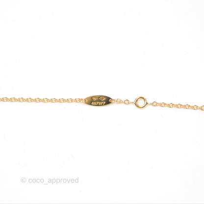 Dior Rose des Vents Necklace Yellow Gold Diamond Mother-of-Pearl