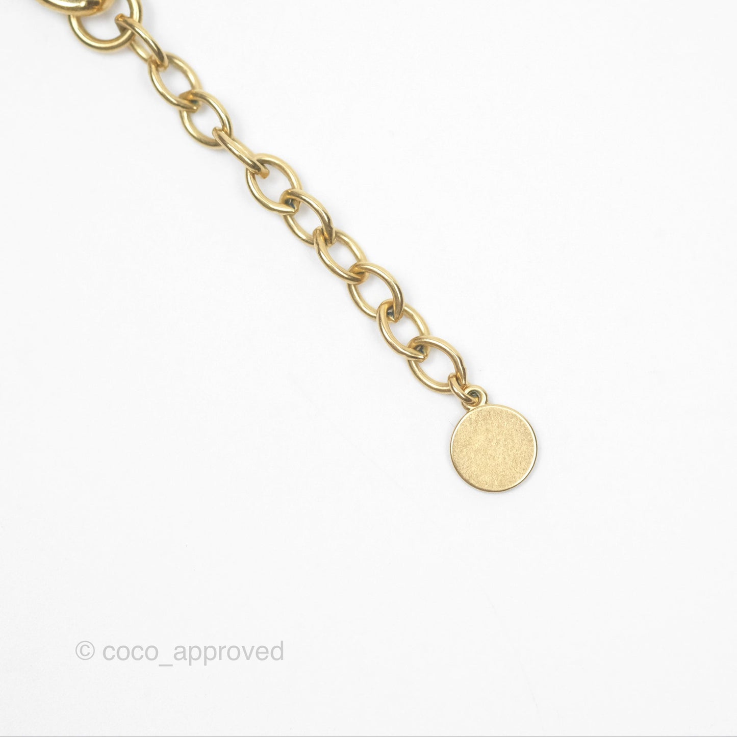Christian Dior 30 Montaigne Choker Gold Tone
