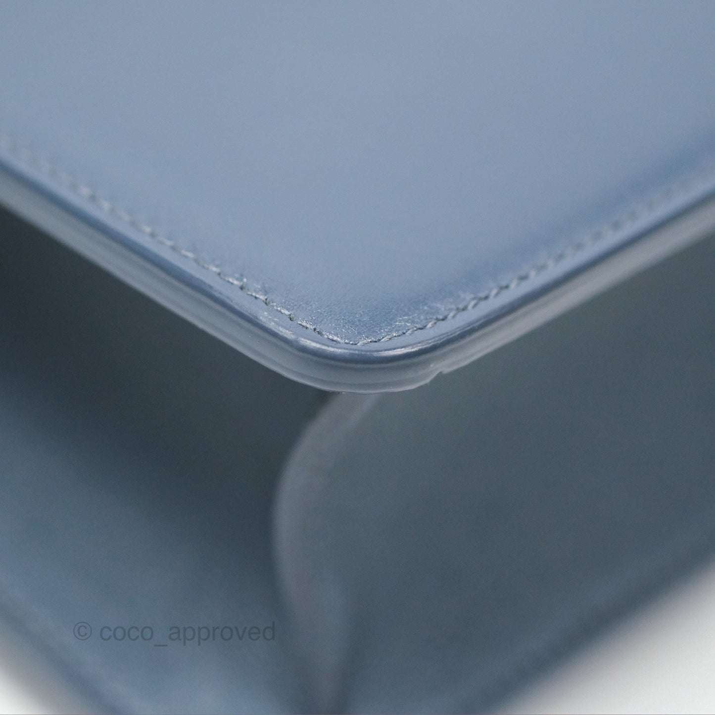 Dior 30 Montaigne Bag Blue Box Calfskin