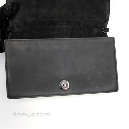 Christian Dior Lady Dior Small Clutch with Chain Lambskin So Black