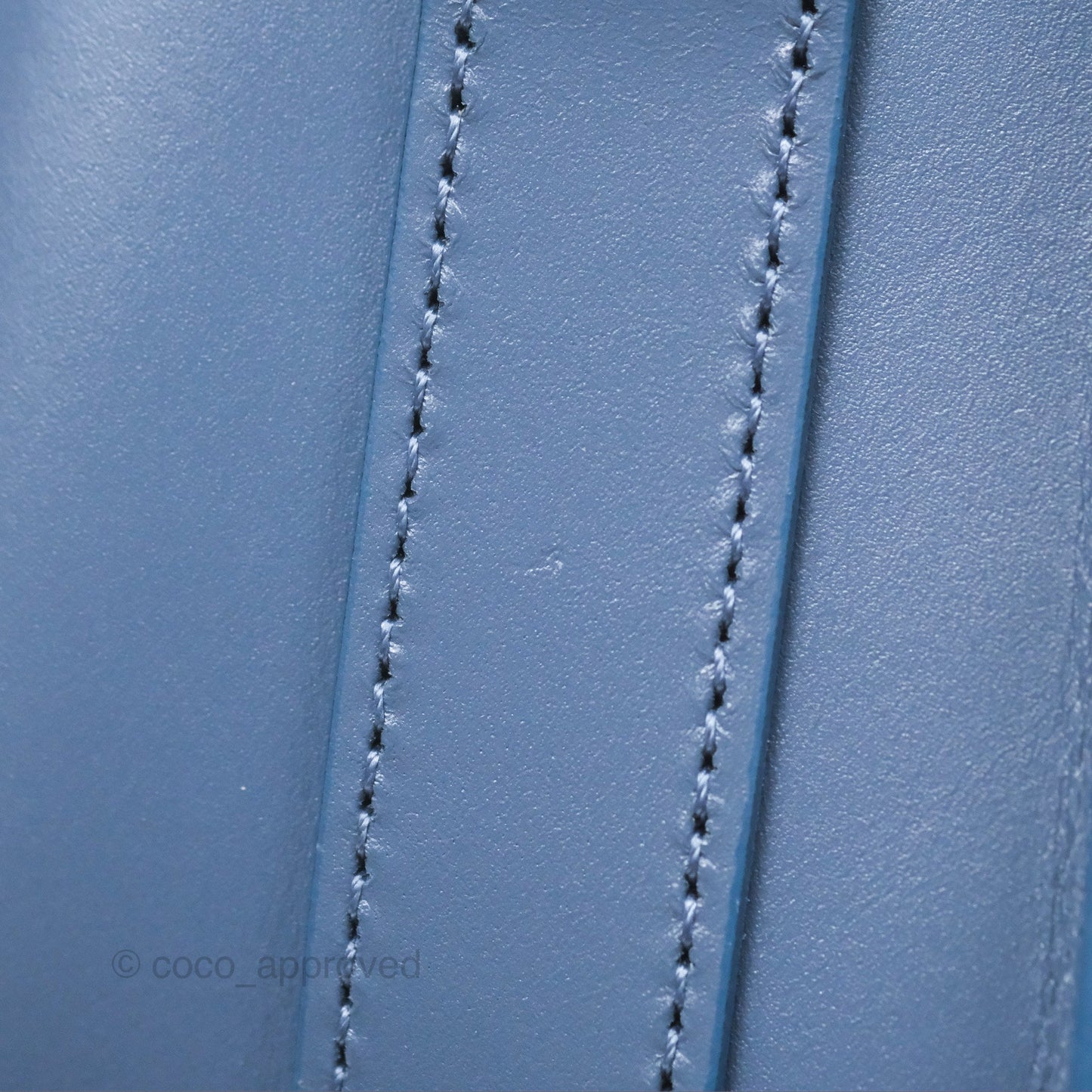 Christian Dior Medium Bobby Bag Blue Calfskin Gold Hardware
