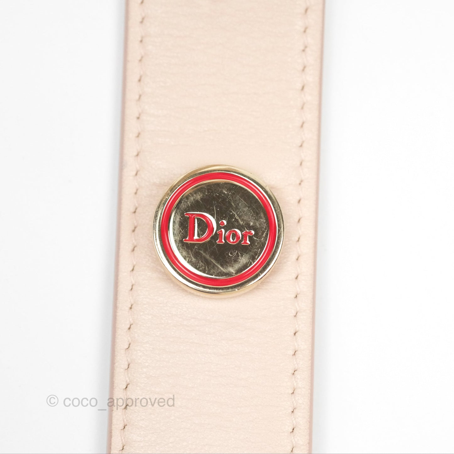 Christian Dior My ABCDior Lady Dior Baby Pink Cannage Lambskin Gold Hardware