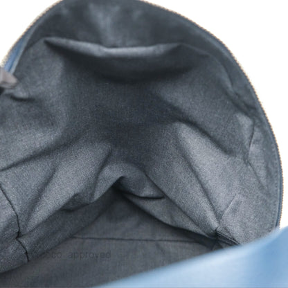Christian Dior Backpack Calfskin Navy