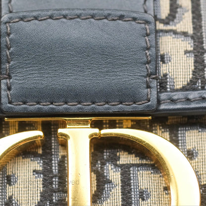 Christian Dior 30 Montaigne with Chain Blue Dior Oblique Jacquard