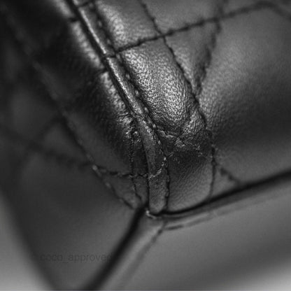 Dior Small Lady D-Joy Bag Black Lambskin Cannage Gold Hardware