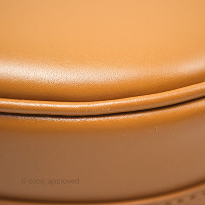 Christian Dior Medium Bobby Bag Camel Calfskin Gold Hardware