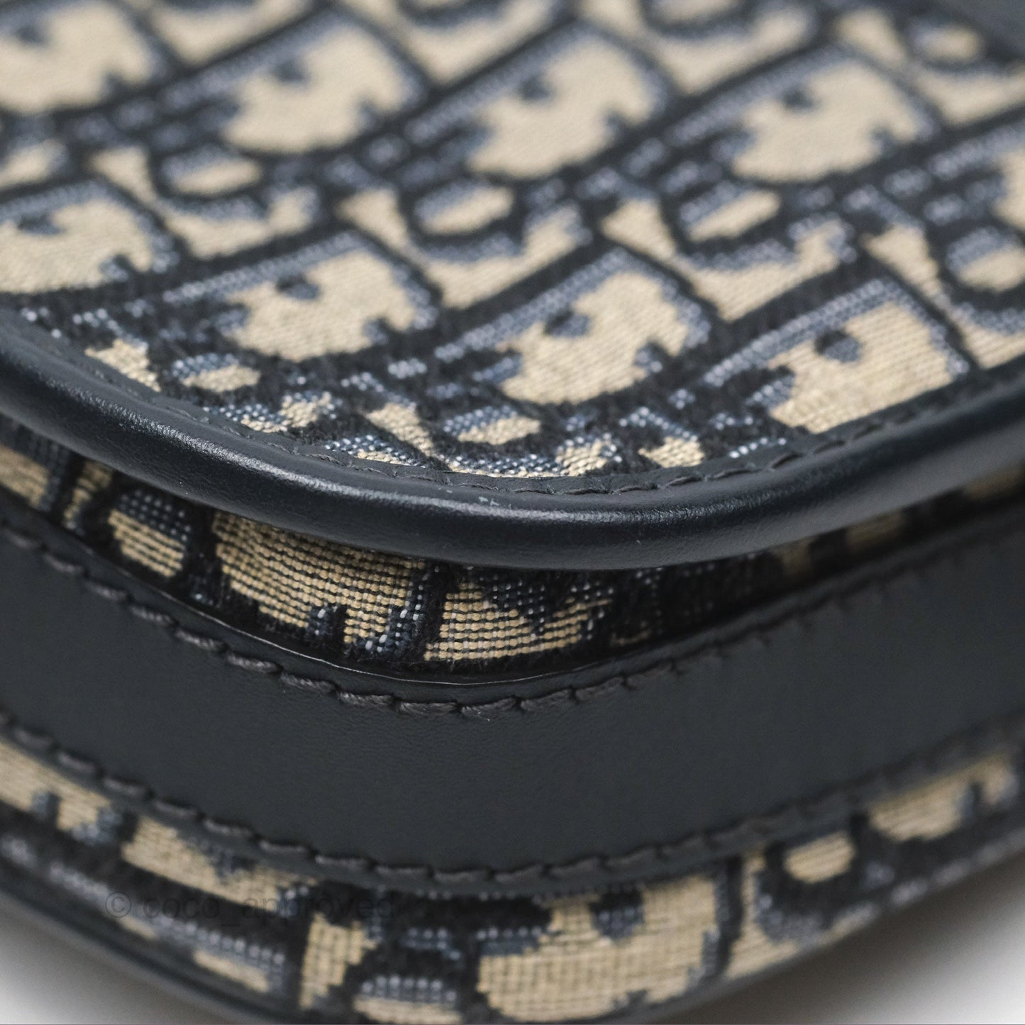 Dior Small Bobby Bag Blue Oblique Jacquard Canvas