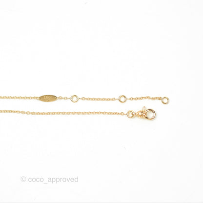 Dior Rose des Vents Necklace Yellow Gold Diamond Mother-of-Pearl