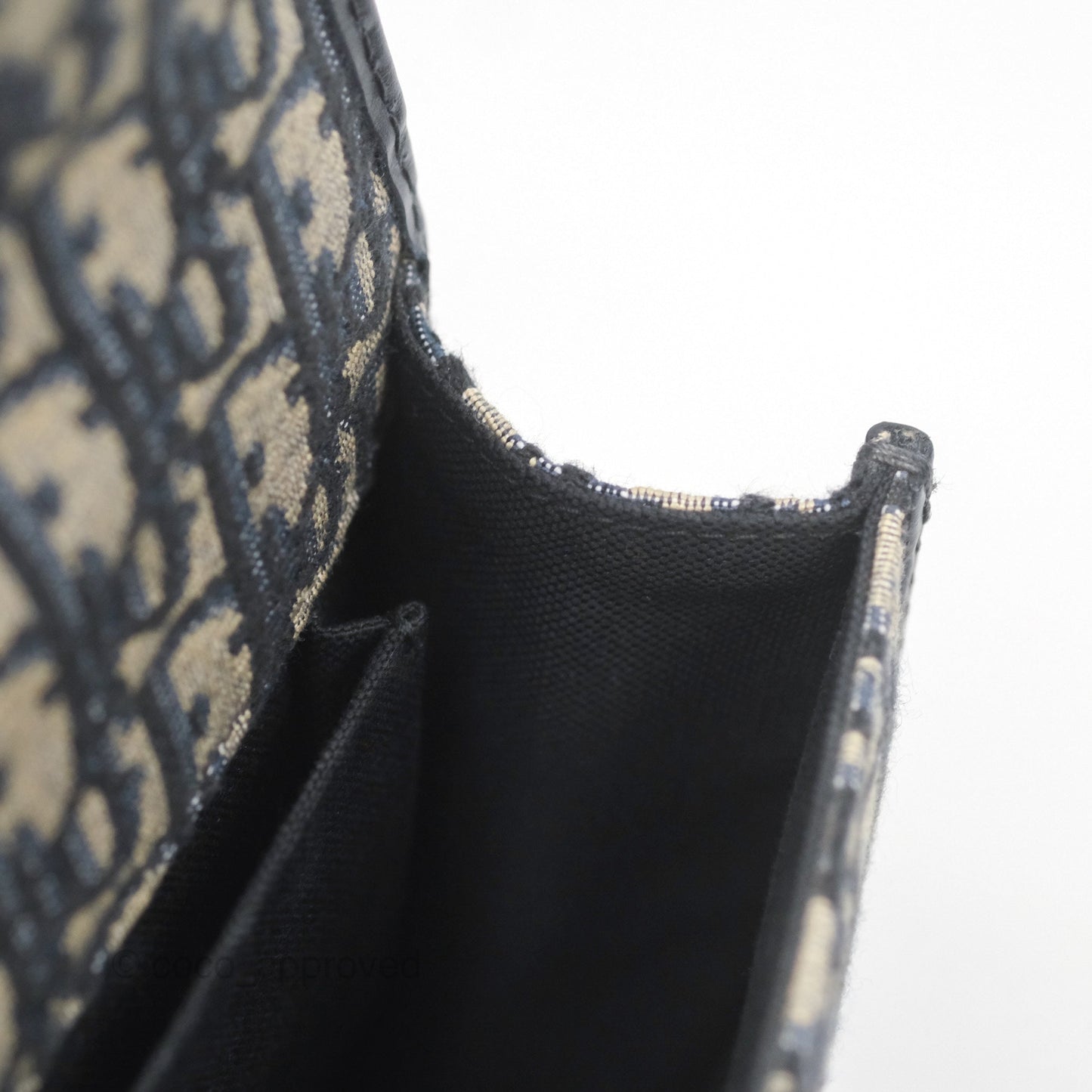 Christian Dior Small 30 Montaigne Bag Blue Dior Oblique Jacquard
